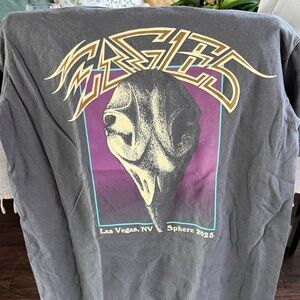 Eagles Las Vegas Sphere Graphic Tee - Black with Cream Print